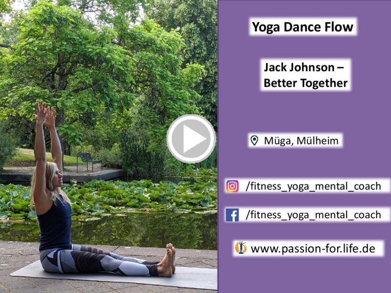 Link zur Yoga Dance Choreo von Jack Johnson - Better together